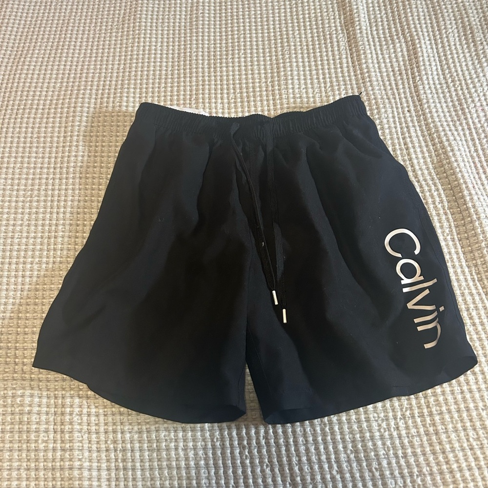 Calvin Klein Black and White Swimwear